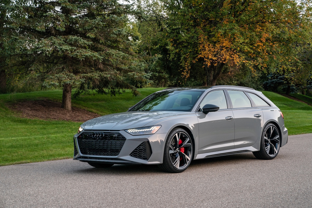 Audi RS6 hail damage repaired by Highlight PDR