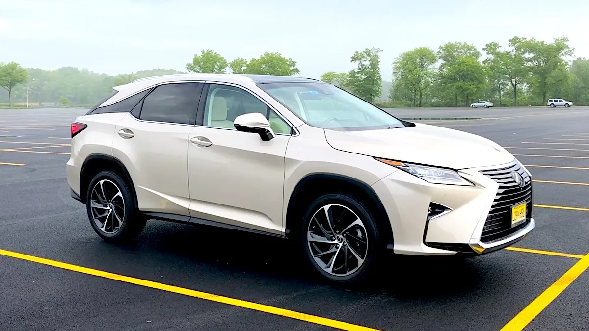 Lexus RX lease return dent repair