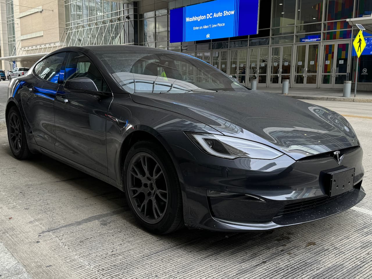 Tesla Model S dent repair Front Range